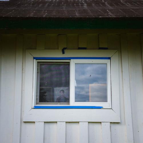 Church window in Nikolai