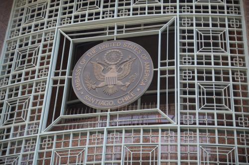 Seal of US Embassy in Santiago