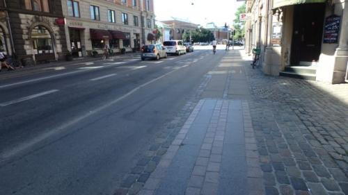 Traffic lanes for bicycles