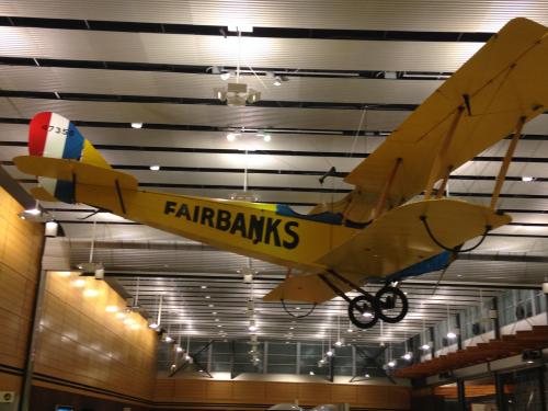 Fairbanks Airport Biplane