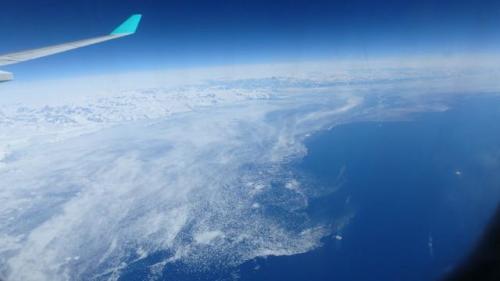 Coast of Greenland from the Air