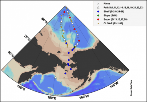 2015 US Arctic Geotraces Proposed Cruise Track