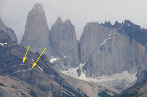 Large layers at Torres del Paine