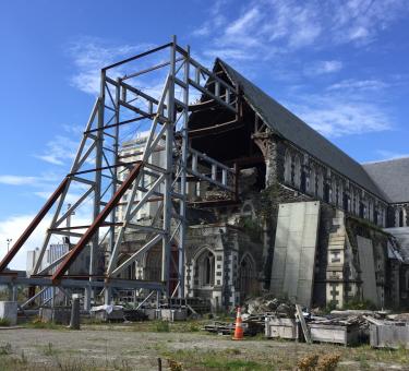 ChristChurch Cathedral damage