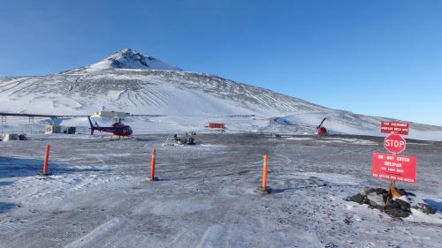 Helo Landing Pad - McMurdo