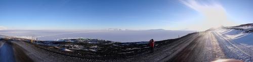 Panorama above Scott Base