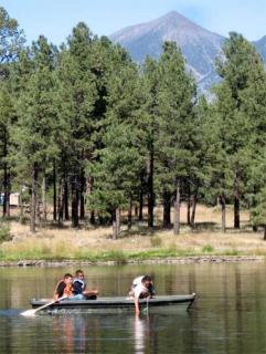 Sediment trap deployment.