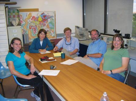 The Mt. Erebus research team.