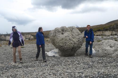 Old thrombolite at Lago Sarmiento