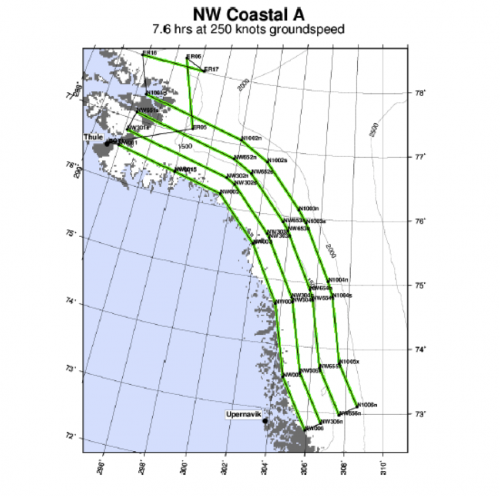 Map of Northwest Coastal Mission