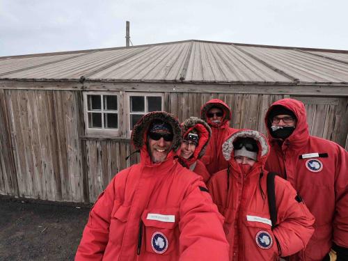 Wormherders at Scott&#39;s Discovery Hut