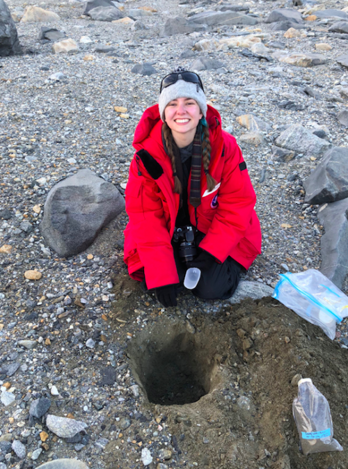 Tasha sampling soil