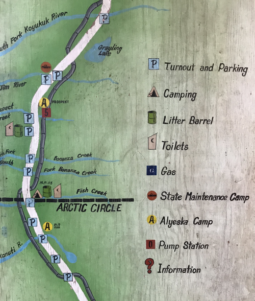 Dalton Highway map