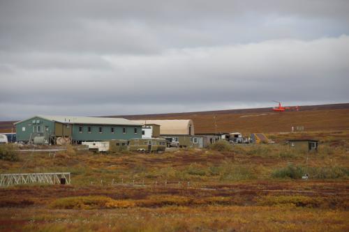 Helicopter at Toolik Field Station