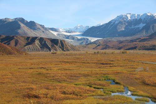 First view of a glacier