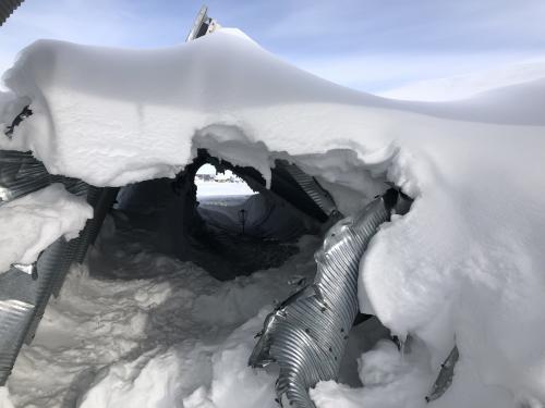 Disc golf fuel tunnel