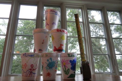 Springs School Elementary student cups!