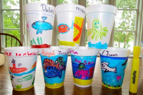 Springs School Elementary student cups!