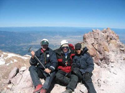 Victory photo at the summit