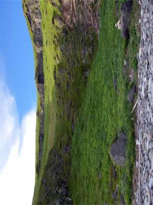 The climb up to the top of Ryponkicha