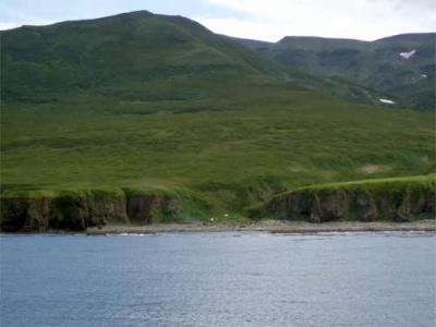 The camp at Drobnyye.