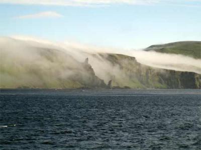 Mist on Shiashkotan