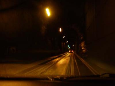 Inside Whittier Tunnel