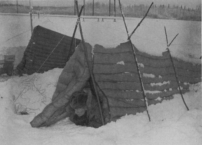 Testing tents in the Arctic cold