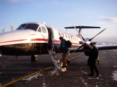 Kathy Geiger Bording Plane