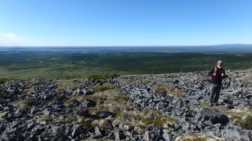 Hiking up Rodinka