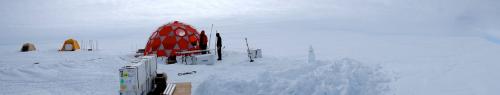 Panoramic View of the Drilling Site