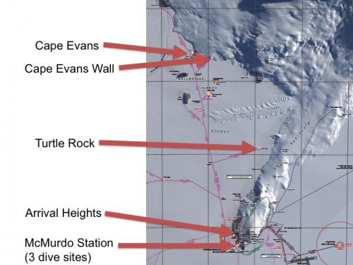 dive sites