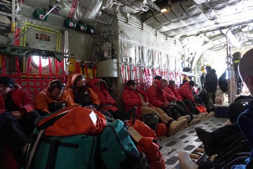 C-130 interior