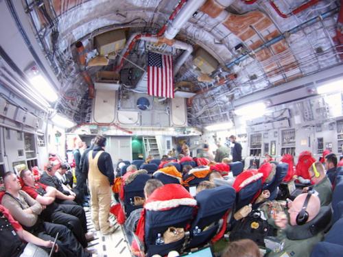 C-17 interior