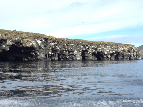 Caves on the coast