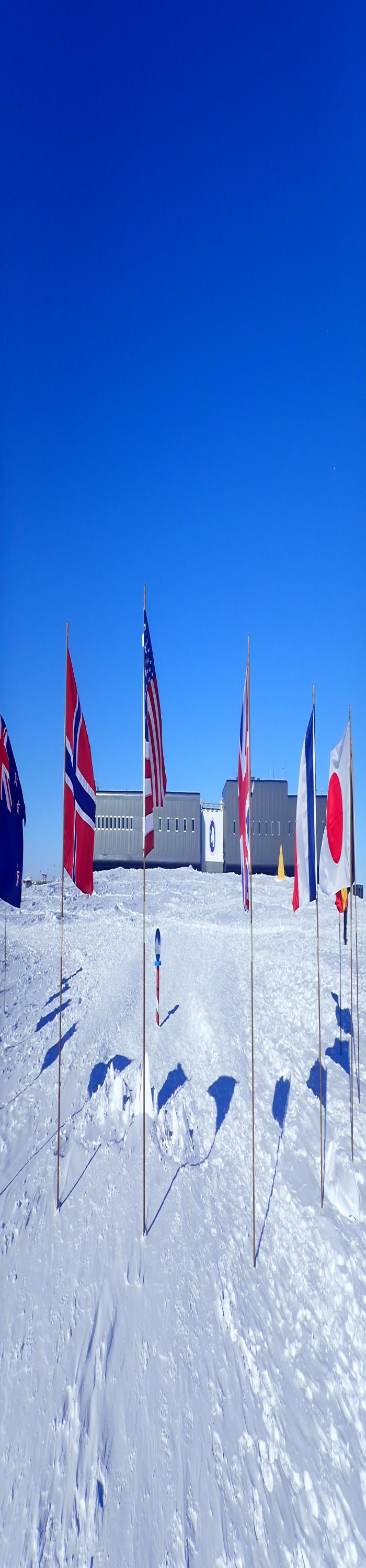 View of the South Pole Station