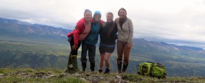 Team photo in Denali