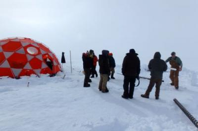 Open House at the Drilling Site