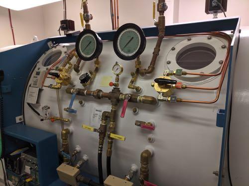 Hyperbaric Chamber Outside