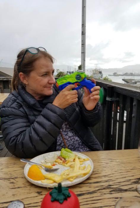 Waterguns protect our food