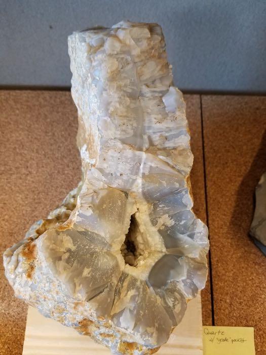 Quartz Geode in Crary Lab