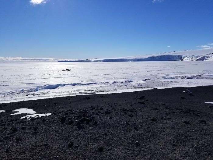 Barne Glacier from Cape Evans