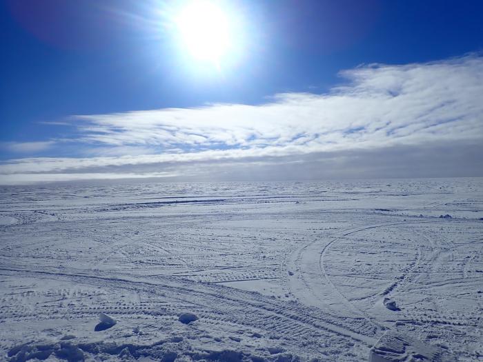 A beautiful day at the South Pole