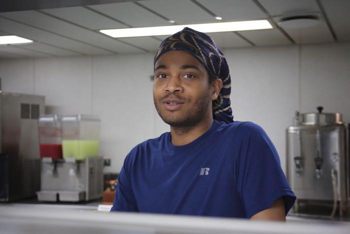 Jack Gilmore, one of the cooks aboard the R/V Nathaniel B. Palmer