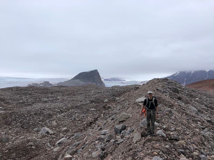 view from Collethøgda Mountain