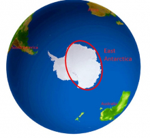 Antarctica World Map