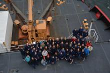 All researchers and Coast Guard crew aboard the USCGC Healy Expedtion 1901.