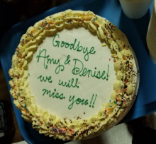 Farewell cake