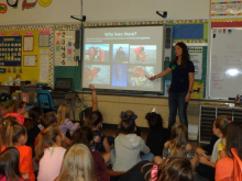 PolarTREC outreach Harmar Elementary School, Marietta, Ohio