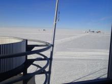 View from the South Pole Station